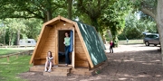 Family camping in Hertfordshire